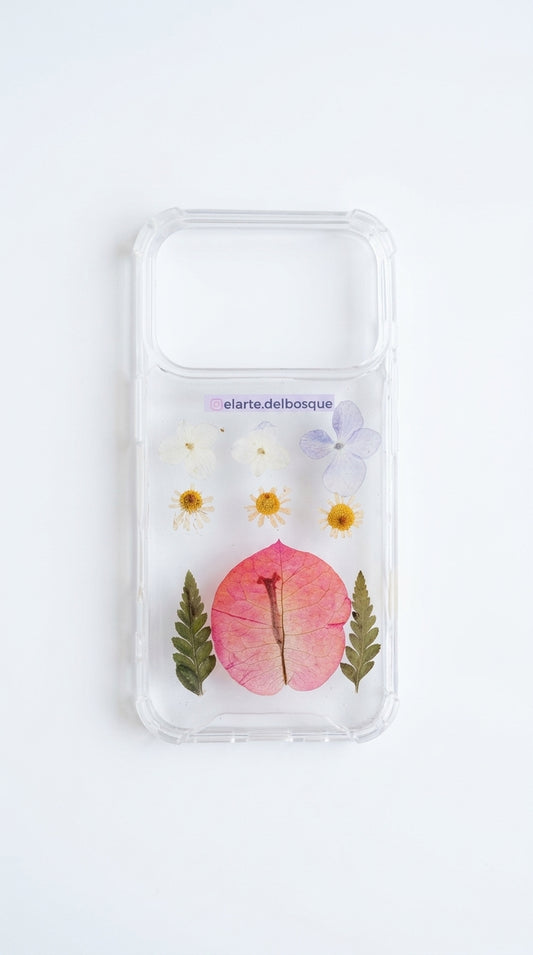 Case iPhone 17 Pro · Manzanillas y helecho