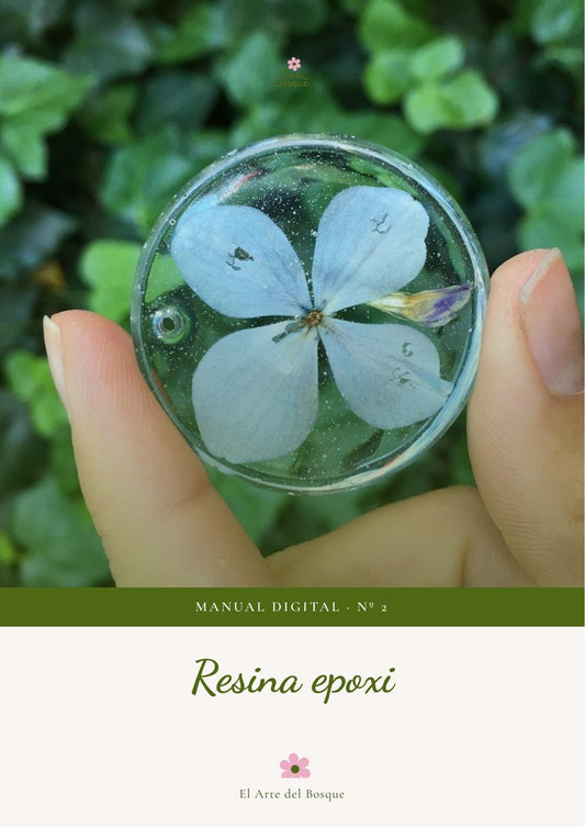 Tapa del manual de resina epoxi
